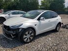 2020 Tesla Model Y White vin: 5YJYGDEE7LF043458