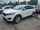 2017 Kia Sorento Lx V6 White vin: 5XYPGDA57HG209043