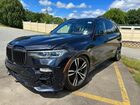 2022 Bmw X7 M50i Черный vin: 5UXCX6C06N9N10085