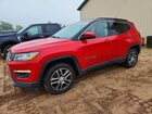 2018 Jeep Compass Latitude Red vin: 3C4NJDBB7JT179733