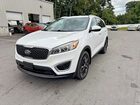 2017 Kia Sorento Lx White vin: 5XYPG4A32HG262697