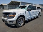 2025 Ford F150 Xlt White vin: 1FTEW3K84SKE87025