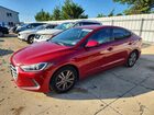 2017 Hyundai Elantra Se Red vin: KMHD84LF1HU064453