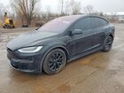 2022 Tesla Model X Black vin: 7SAXCDE53NF339171