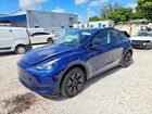 2025 Tesla Model Y Blue vin: 7SAYGDED2SF248906