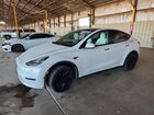 2022 Tesla Model Y White vin: 7SAYGDEE1NF367429
