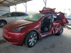 2024 Tesla Model Y Red vin: 7SAYGDEE2RA227134