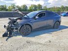 2024 Tesla Model Y Угольный vin: 7SAYGDEE2RA243575