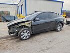 2022 Tesla Model Y Black vin: 7SAYGDEE3NA015482