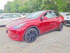 2025 Tesla Model Y Красный vin: 7SAYGDEE3SF257106