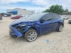 2023 Tesla Model Y Blue vin: 7SAYGDEE4PA147508
