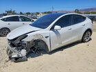 2022 Tesla Model Y White vin: 7SAYGDEE5NF385187