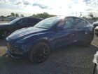 2022 Tesla Model Y Blue vin: 7SAYGDEE5NF419001