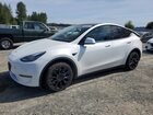 2022 Tesla Model Y White vin: 7SAYGDEE5NF481515