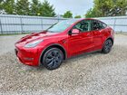 2025 Tesla Model Y Red vin: 7SAYGDEE6SF225072