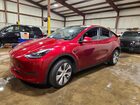 2024 Tesla Model Y Red vin: 7SAYGDEE8RA234072