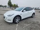 2023 Tesla Model Y White vin: 7SAYGDEEXPA119776