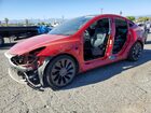 2023 Tesla Model Y Red vin: 7SAYGDEF1PF977276