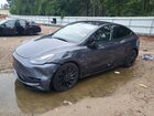 2023 Tesla Model Y Gray vin: 7SAYGDEF4PF807347