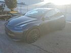 2024 Tesla Model Y Gray vin: 7SAYGDEF6RF048798