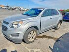 2017 Chevrolet Equinox Ls Серебряный vin: 2GNALBEK7H1588424