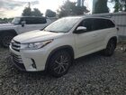 2019 Toyota Highlander Xle White vin: 5TDJZRFHXKS603985