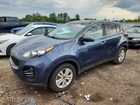 2019 Kia Sportage Lx Blue vin: KNDPMCAC8K7619131
