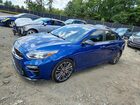 2021 Kia Forte Gt Синий vin: 3KPF44AC3ME343445