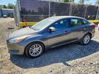 2018 Ford Focus Se Gray vin: 1FADP3F24JL209934