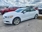 2018 Ford Fusion Se White vin: 3FA6P0H76JR226378
