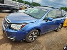 2018 Subaru Forester 2.5i Premium Blue vin: JF2SJAECXJH456591