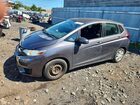 2017 Honda Fit Lx Gray vin: JHMGK5H56HS011041
