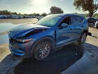 2021 Mazda Cx-5 Grand Touring Blue vin: JM3KFADM0M0331622