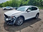 2021 Mazda Cx-5 Grand Touring White vin: JM3KFBDM2M1478959