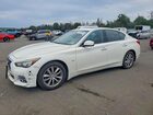 2017 Infiniti Q50 2.0t Premium White vin: JN1CV7AR8HM681505