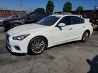 2020 Infiniti Q50 3.0t Luxe White vin: JN1EV7AP1LM206598