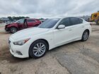 2017 Infiniti Q50 3.0t Premium White vin: JN1EV7APXHM736348