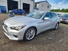 2018 Infiniti Q50 3.0t Luxe Silver vin: JN1EV7AR1JM439475