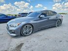 2017 Infiniti Q50 3.0t Sport Gray vin: JN1EV7AR7HM830673