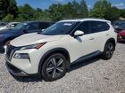 2021 Nissan Rogue S White vin: JN8AT3DC4MW104144