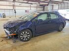 2022 Toyota Corolla Le Blue vin: JTDEAMDE4NJ058775