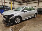 2021 Toyota Corolla Le Серебряный vin: JTDEPMAEXMJ161250
