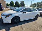 2022 Toyota Corolla Le White vin: JTDEPMAEXNJ201182