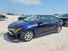 2020 Toyota Corolla Le Blue vin: JTDEPRAE7LJ103298