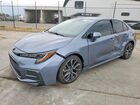 2021 Toyota Corolla Se Gray vin: JTDS4MCE9MJ075503