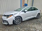 2022 Toyota Corolla Se Silver vin: JTDS4MCEXNJ084745