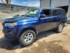 2021 Toyota 4runner Sr5 Blue vin: JTEMU5JR3M5940832