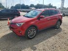 2017 Toyota Rav4 Limited Red vin: JTMDFREV9HJ118921