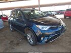 2017 Toyota Rav4 Hybrid Limited Dark Blue vin: JTMDJREV2HD070952