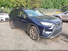 2020 Toyota Rav4 Limited Dark Blue vin: JTMN1RFVXLJ032124